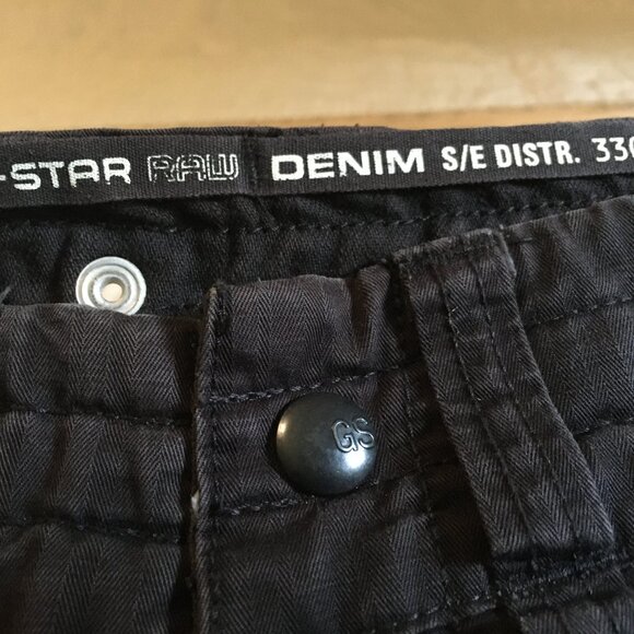 Vintage Dark Gray G-Star RAW Denim S.C. Shank Loose RN 104606 Size 36 X 32. - Picture 7 of 13